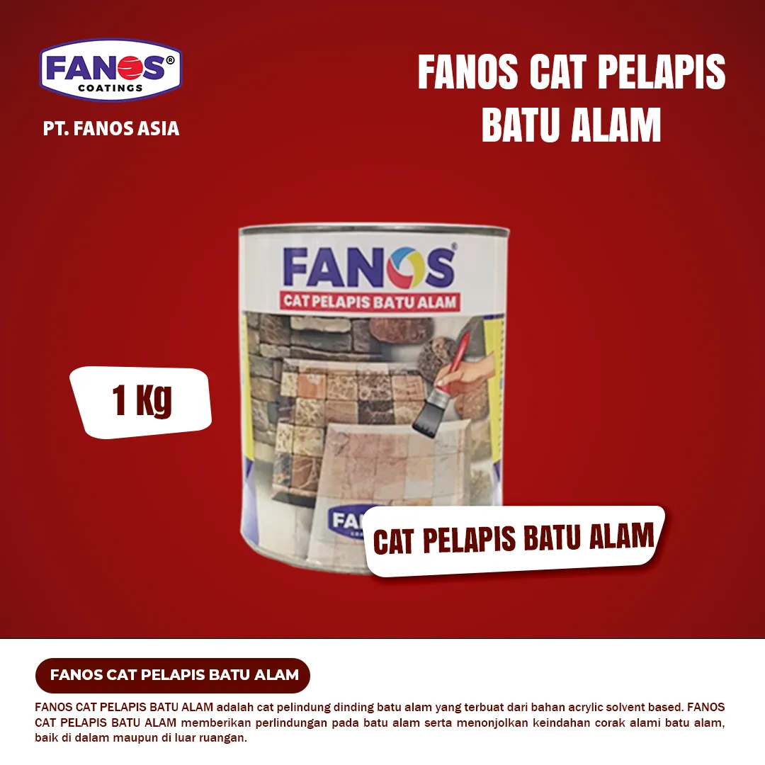 FANOS CAT PELAPIS BATU ALAM