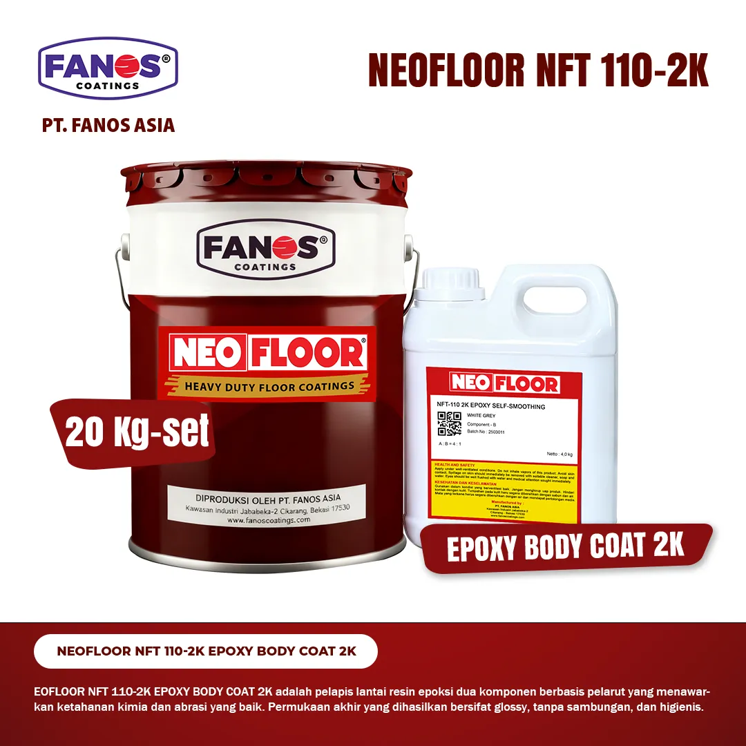 NEOFLOOR NFT-110 2K EPOXY BODY COAT TAHAN BEBAN BERAT