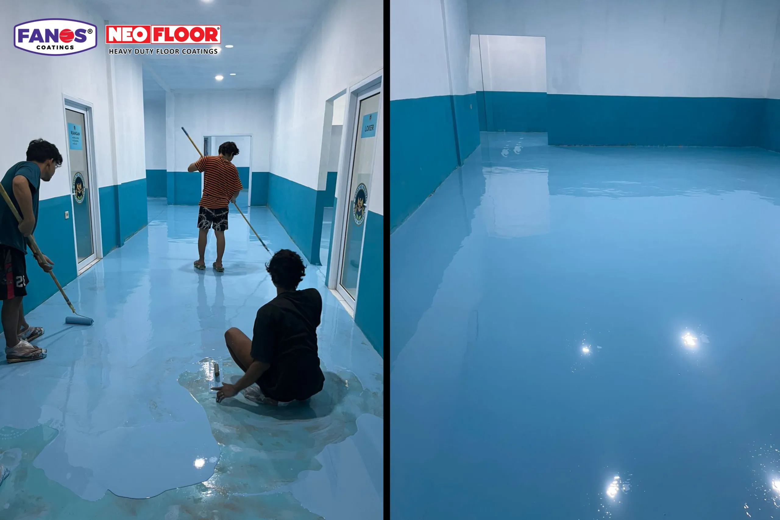 Lihat hasil proyek dan keunggulan epoxy dapur MBG menggunakan Fanos Coatings. Solusi lantai tanpa sambungan yang kuat, higienis, dan sesuai standar Badan Gizi Nasional.