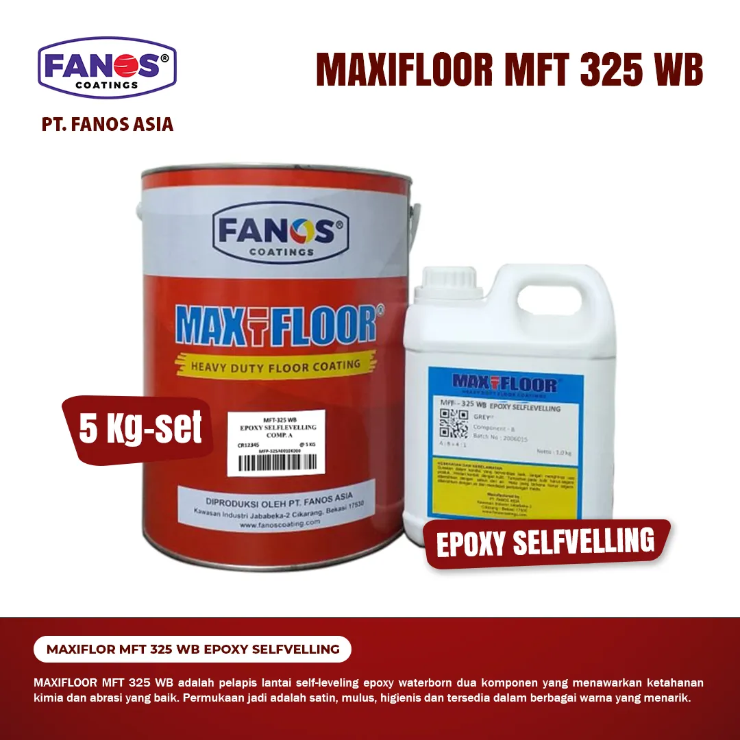 Maxifloor MFT 325 WB - Epoxy water based ramah lingkungan tdiak berbau